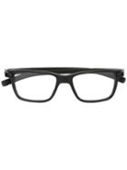 Tag Heuer Square Frame Glasses, Black, Acetate/rubber