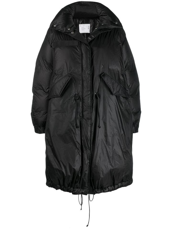 Sacai Padded Parka - Black