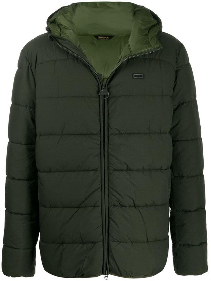 Barbour Padded Coat - Green