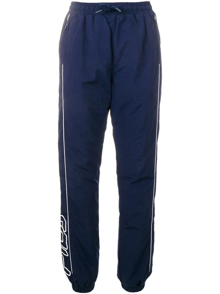 Fila Logo Print Track Pants - Blue