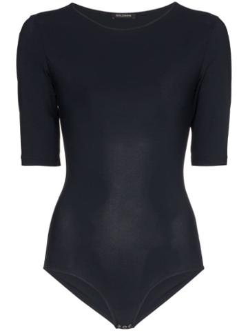 Goldsign Fitted Bodysuit - Blue