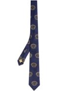 Burberry Slim Cut Archive Crest Tie - Blue