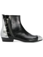 Pantanetti Side Zip Ankle Boots - Black