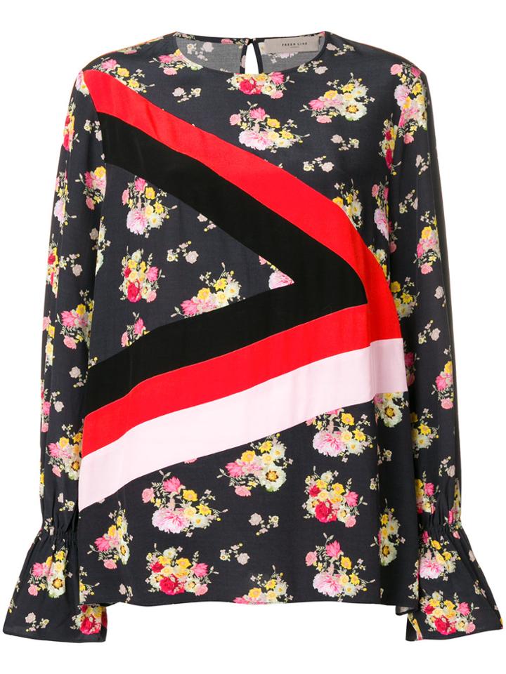 Preen Line Carmela Botanical Top - Blue