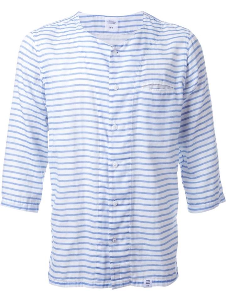 Bedwin & The Heartbreakers Striped Henley T-shirt