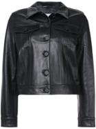 Anine Bing Cooper Leather Jacket - Black