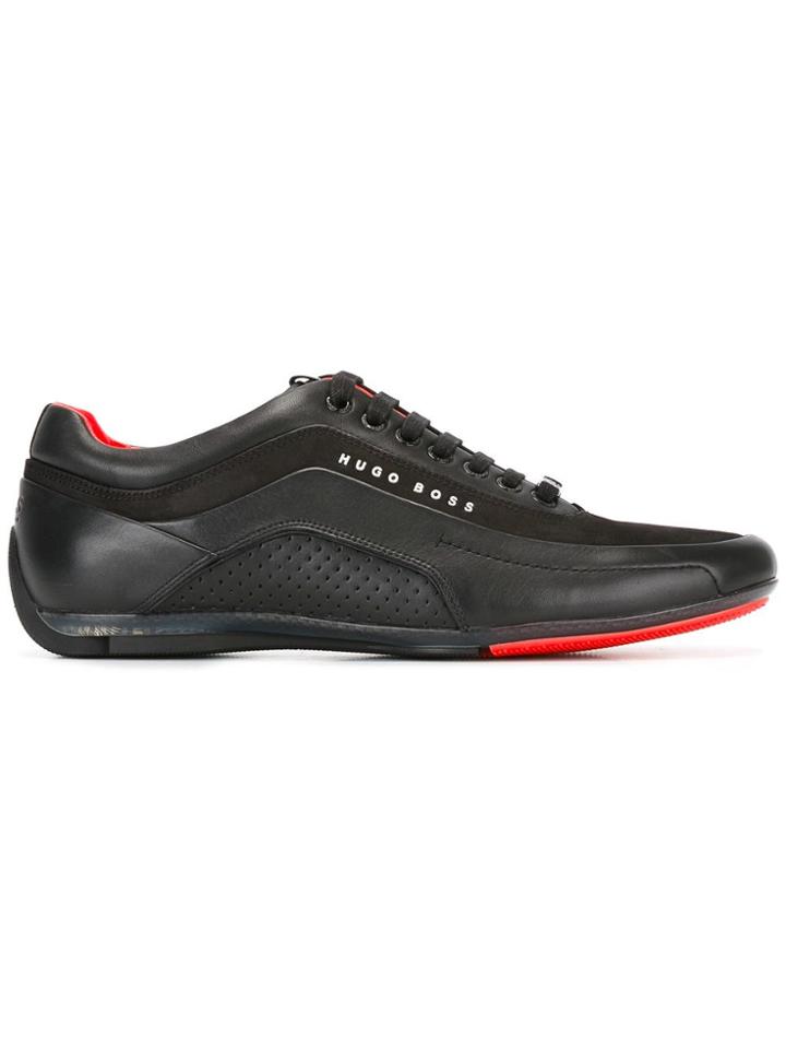Boss Hugo Boss Lace-up Sneakers - Black