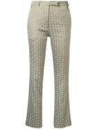 Etro Geometric Pattern Trousers - Green