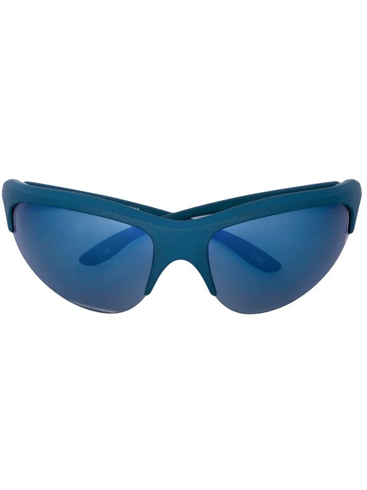 Yeezy Wraparound Sunglasses - Blue