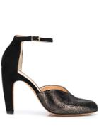 Chie Mihara Chie Dari35 Silver Pelle - Black