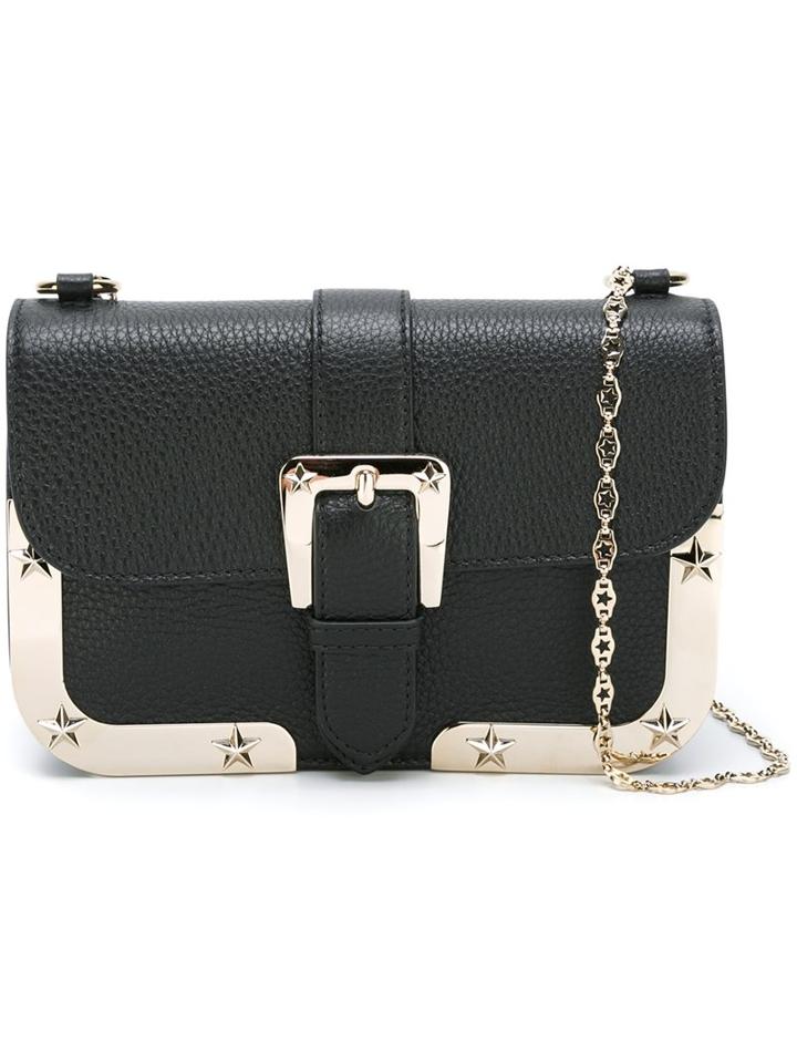 Red Valentino Chain Strap Cross Body Bag, Women's, Black