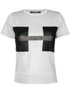 Neil Barrett Geometric Knit Top - Grey