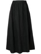 Aspesi A-line Midi Skirt - Black