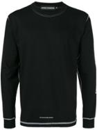 United Standard 'wheatwar' Print Long-sleeve T-shirt - Black