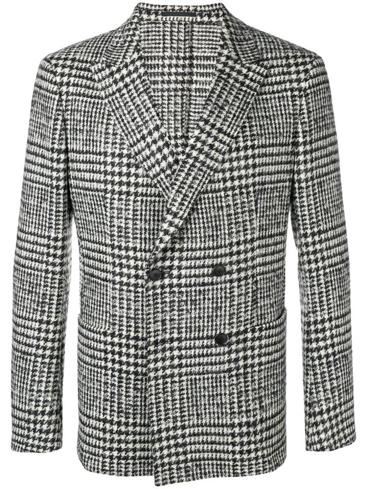 Z Zegna Printed Fit Jacket - Black