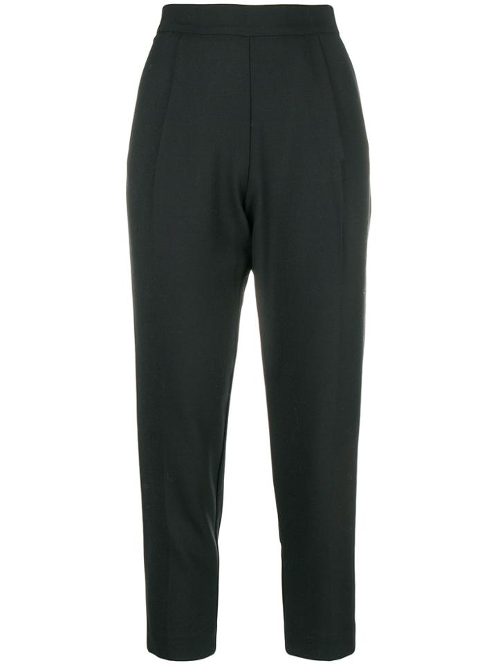 Phisique Du Role Cropped Slim Trousers - Black