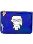 Karl Lagerfeld K/space Pouch - Blue