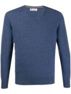 Brunello Cucinelli Relaxed-fit Cashmere Jumper - Blue