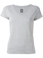 Eleventy V-neck T-shirt - Grey