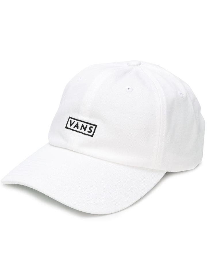 Vans Logo Cap - White