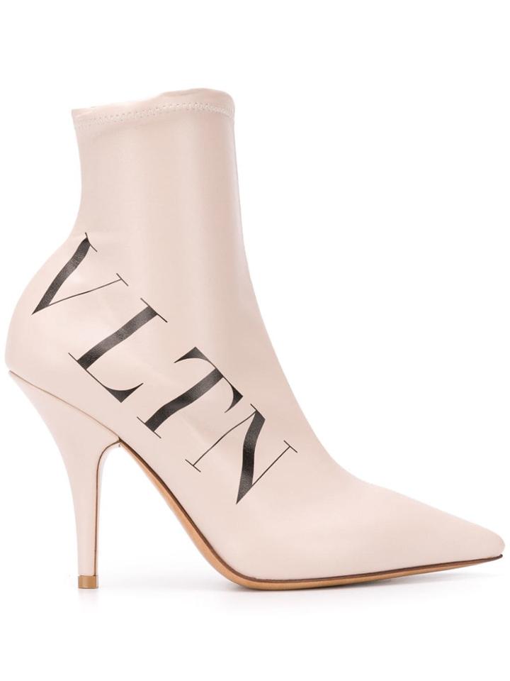 Valentino Valentino Garavani Vltn Boots - Neutrals