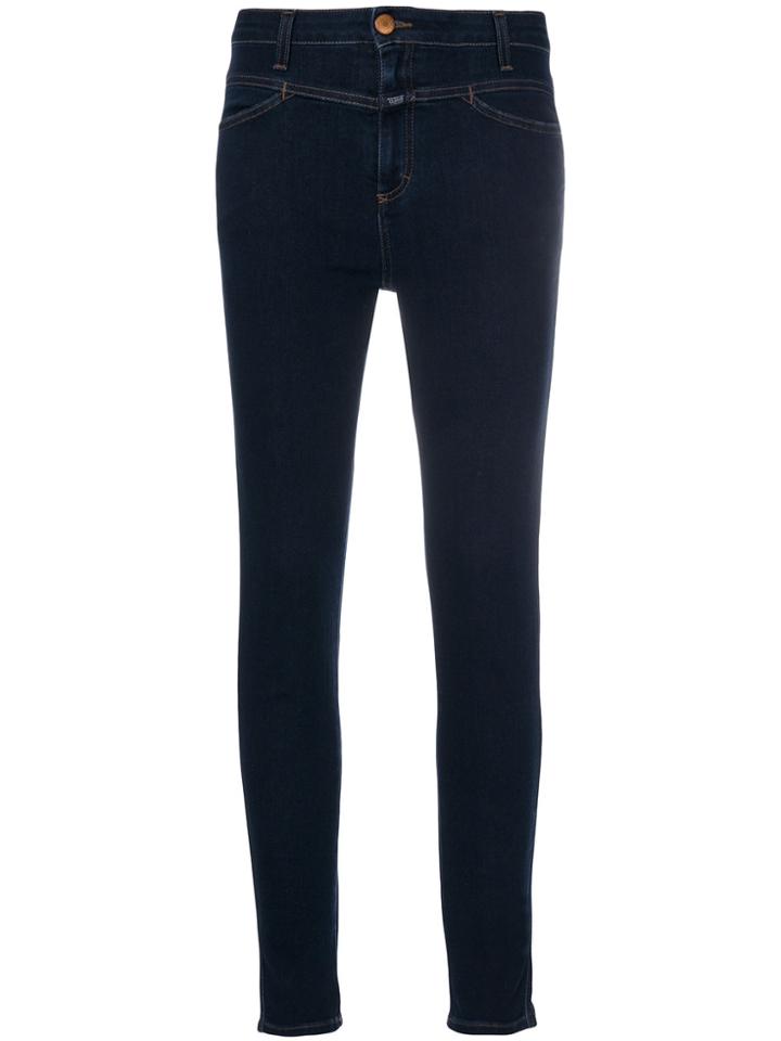Closed Pusher Skinny Jeans - Blue