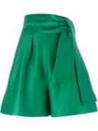 Isa Arfen Belted Wide Leg Shorts