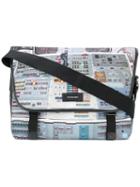 Ps By Paul Smith - Switchboard Print Crossbody Bag - Men - Calf Leather/polyester - One Size, Calf Leather/polyester