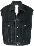 Doublet Japan Print Vest - Black