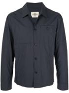 Kent & Curwen Short Shirt Jacket - Blue