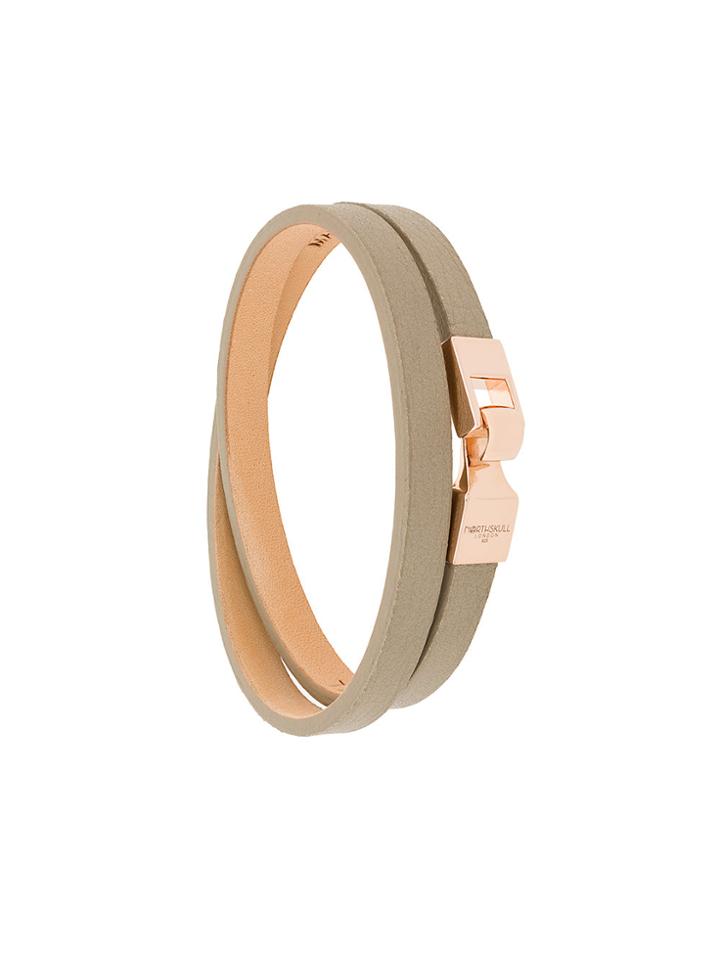 Northskull Double Wrap Bracelet - Nude & Neutrals