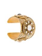Christian Dior Vintage 'glam' Cuff, Women's, Metallic