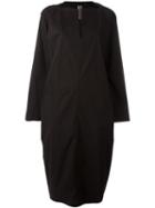 Rick Owens Tangier Dress, Women's, Size: 42, Black, Cotton