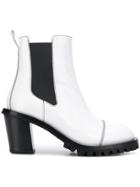 Acne Studios Commando Sole Chelsea Boots - White