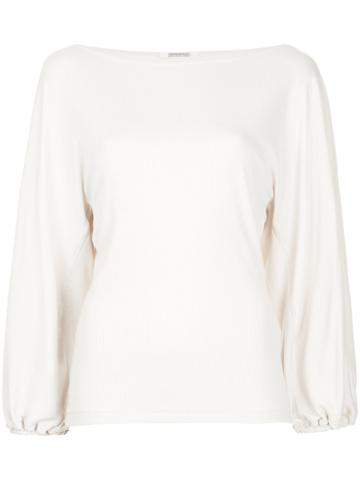 Theatre Products Ribbed Blouse - White