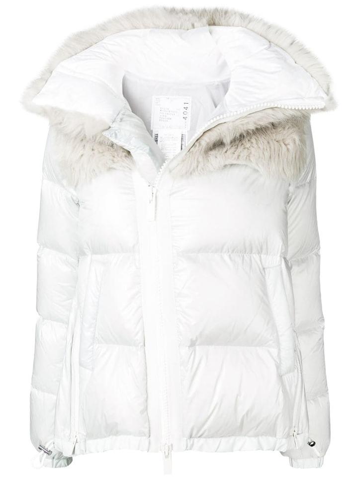 Sacai Padded Winter Jacket - Neutrals