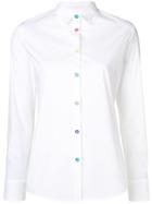 Ps Paul Smith Multicoloured Button Shirt - White