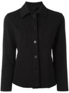 Aspesi Fitted Shirt Jacket, Women's, Size: Medium, Black, Polyamide/spandex/elastane/viscose
