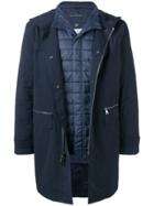 John Varvatos Padded Interior Coat - Blue