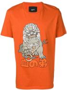 Blood Brother Onigawara Printed T-shirt - Orange