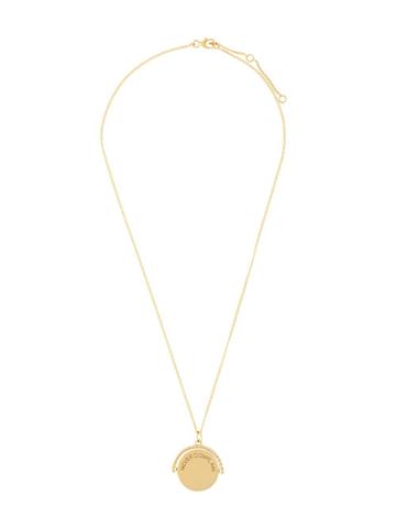 Rachel Jackson 'never Complain' Necklace - Metallic