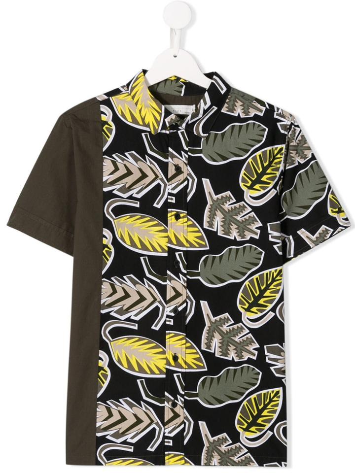 Stella Mccartney Kids Floral Shirt - Green