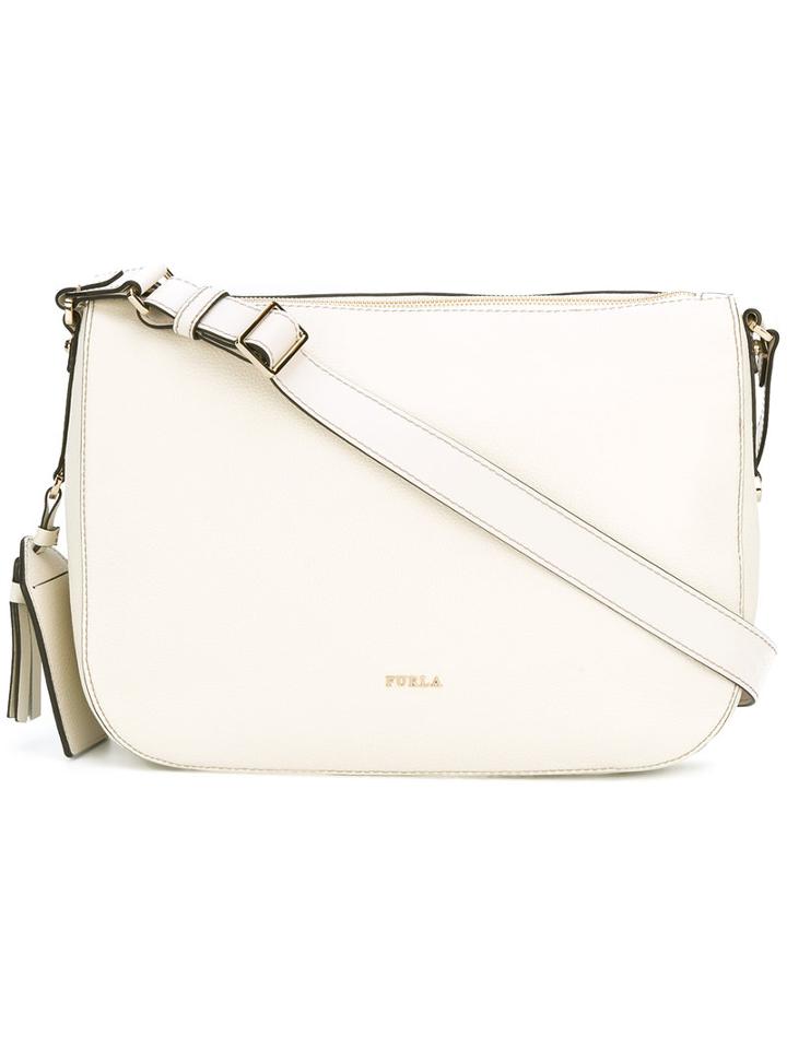 Furla - Emma Shoulder Bag - Women - Leather - One Size, Nude/neutrals, Leather