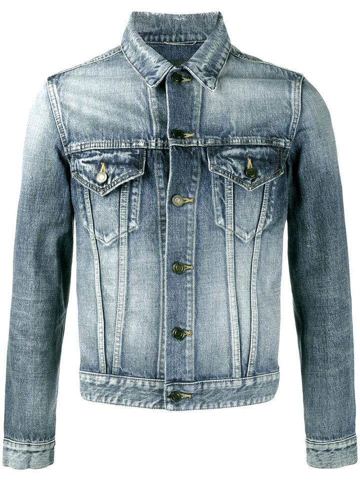 Saint Laurent - Denim Jacket - Men - Cotton - Xl, Blue, Cotton