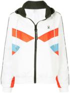P.e Nation Hooded Sport Jacket - White