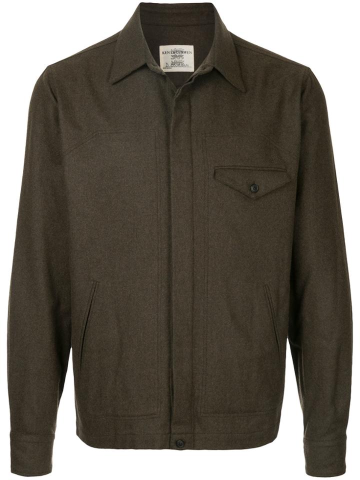 Kent & Curwen Military Style Jacket - Green