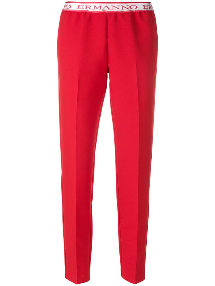 Ermanno Ermanno Tapered Cropped Trousers