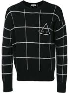 Checked Jumper - Men - Cashmere/wool - S, Black, Cashmere/wool, Mcq Alexander Mcqueen