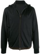 Ermenegildo Zegna Hooded Sports Jacket - Black