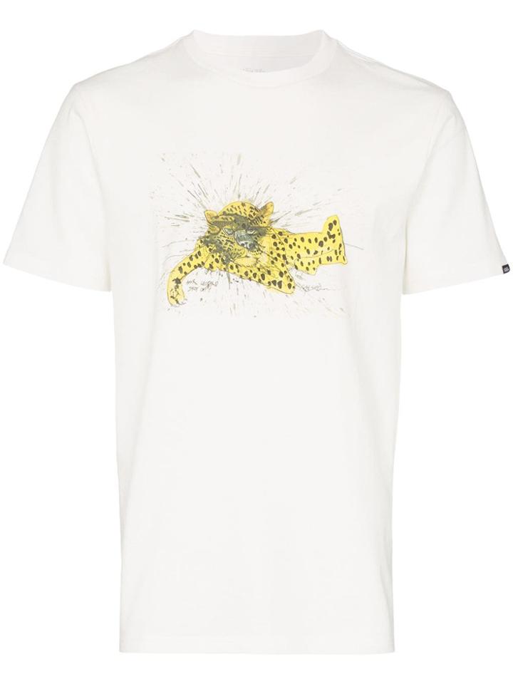 Vans X Rs Amur Leopard Graphic Print T-shirt - White